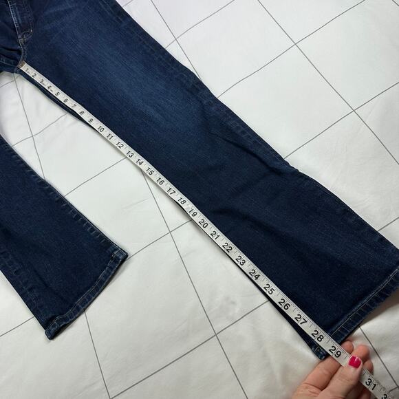Citizens of Humanity Jeans Womens 27 Blue Skyla Cigarette Mid Rise Loveland Dark - Picture 11 of 13